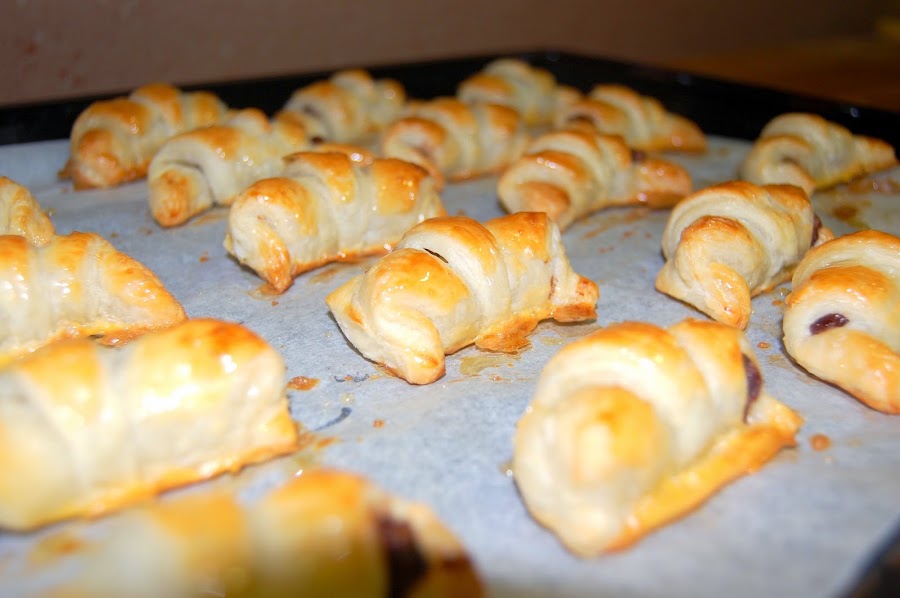 Recetas fáciles: Croissants de chocolate