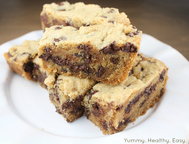 Chocolate Chip Butterscotch Bars A rich, decadent Chocolate Chip Butterscotch Bar is best served with a big glass of milk. :)