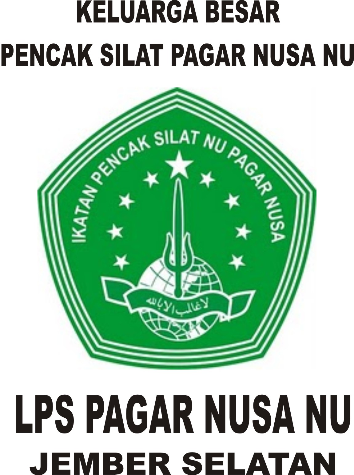 Silat NU Pagar Nusa Cabag Jember : SILAT NU PAGAR NUSA