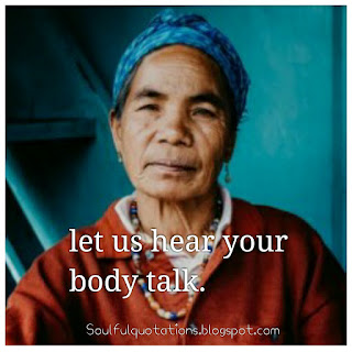 Body language Body language or non verbal communication, let us hear your body talk.