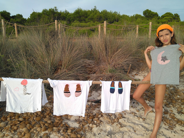 camisetas hechas a mano