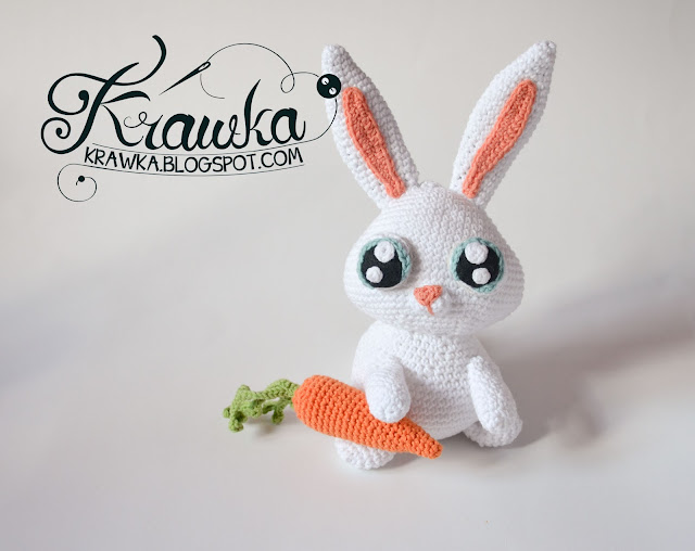 Krawka: Snowball rabbit white bunny crochet pattern from secret life of pets movie Krawka: Snowball rabbit white bunny crochet pattern from secret life of pets movie