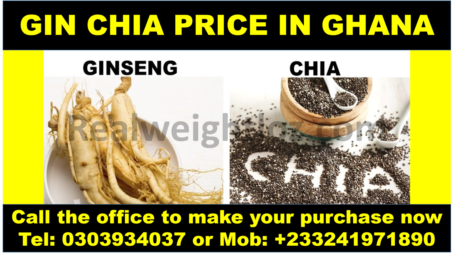 Gin Chia Price in Ghana