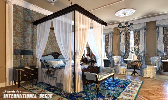 classic interior design, classic bedroom,classic interiors