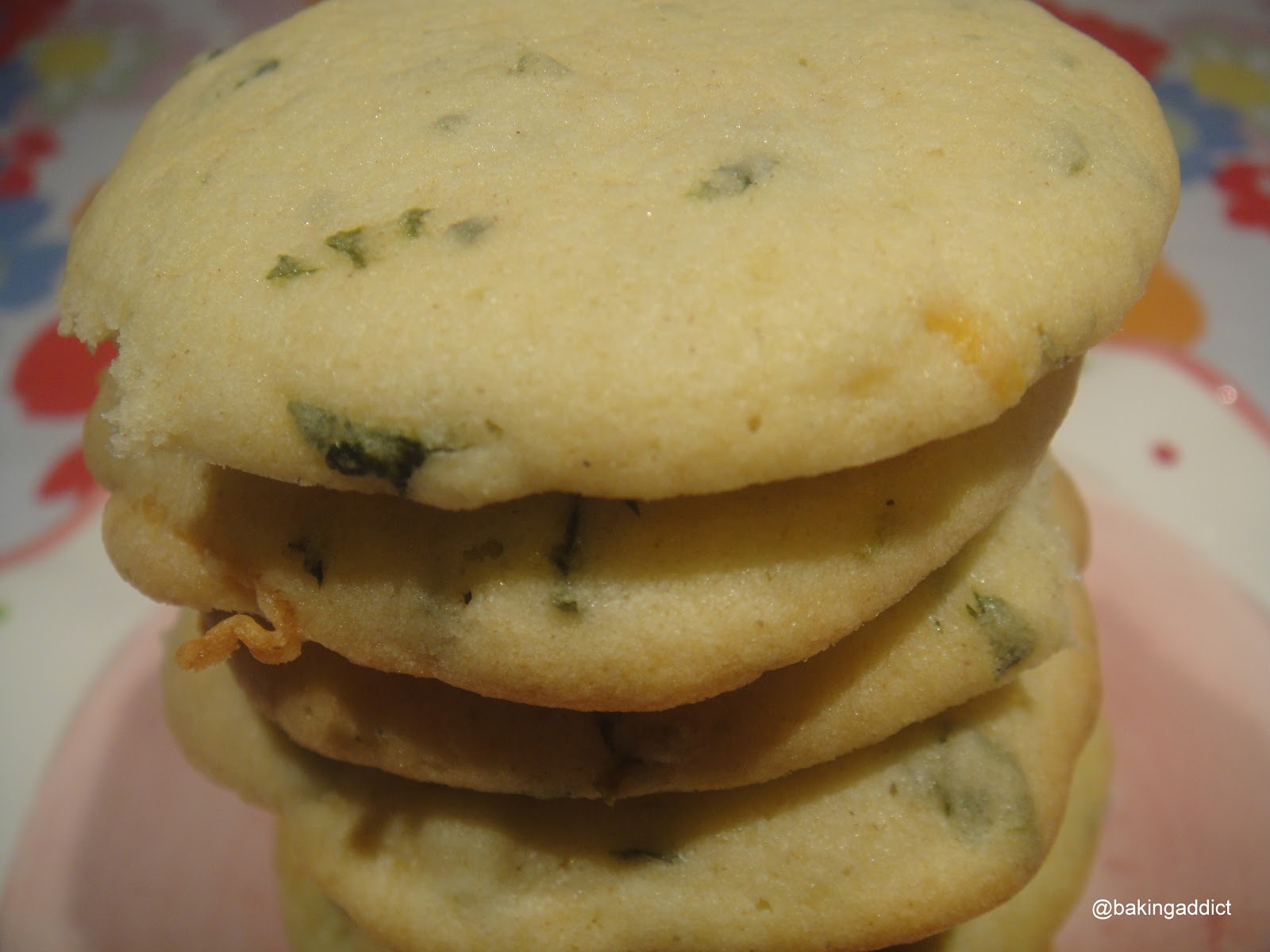 The more than occasional baker Lemon, Lime and Basil Cookies