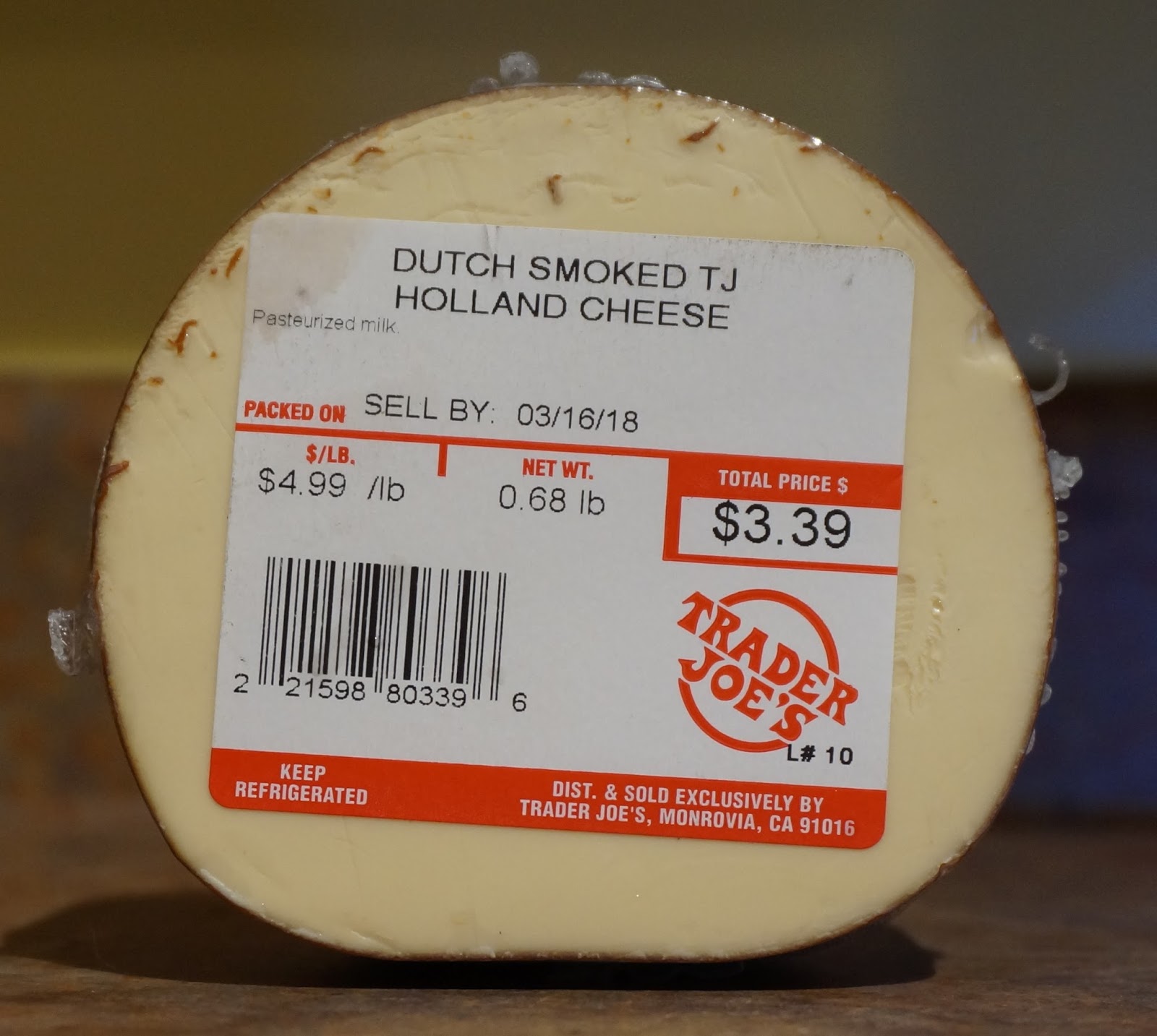 Exploring Trader Joe's Trader Joe's Dutch Smoked Cheese
