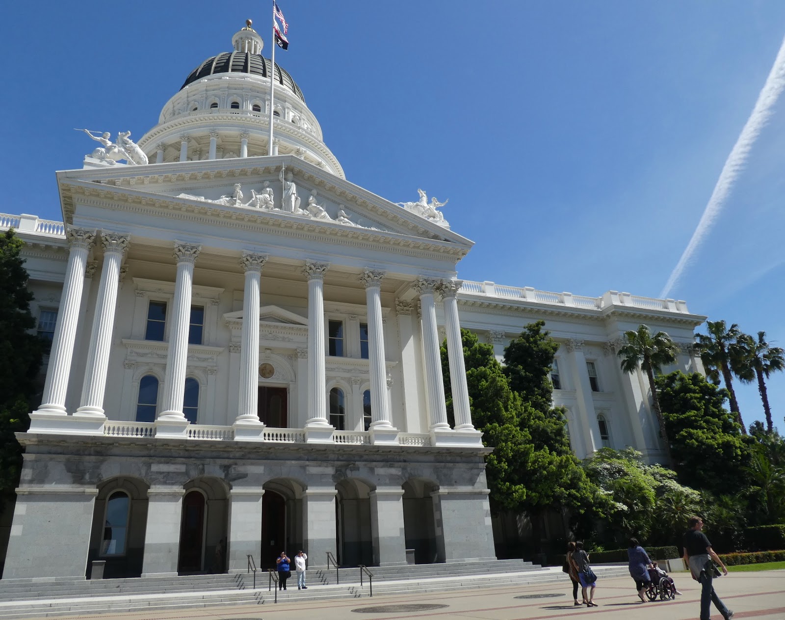 Urban Landscape, Native Landscape California State Capitol Sacramento