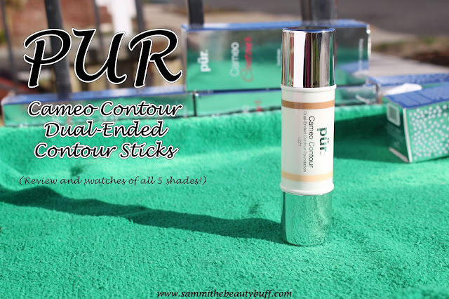 Review + Swatches: PUR Cameo Contour Dual-Ended Contour Sticks on Sammi the Beauty Buff