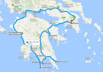Road Trip 2016 por el Peloponeso, Grecia Road Trip 2016 por el Peloponeso, Grecia