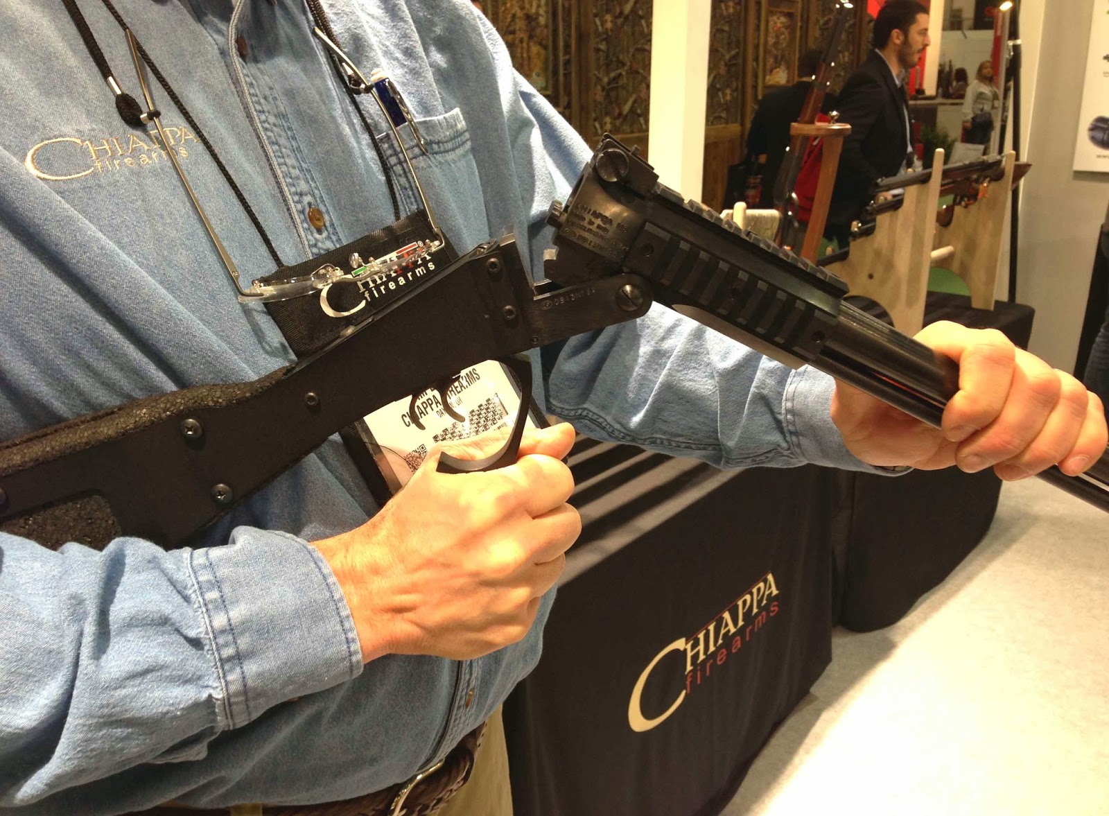 SHOT Show 2014: First Impression Review- Chiappa M6 and X-Caliber Folding S...