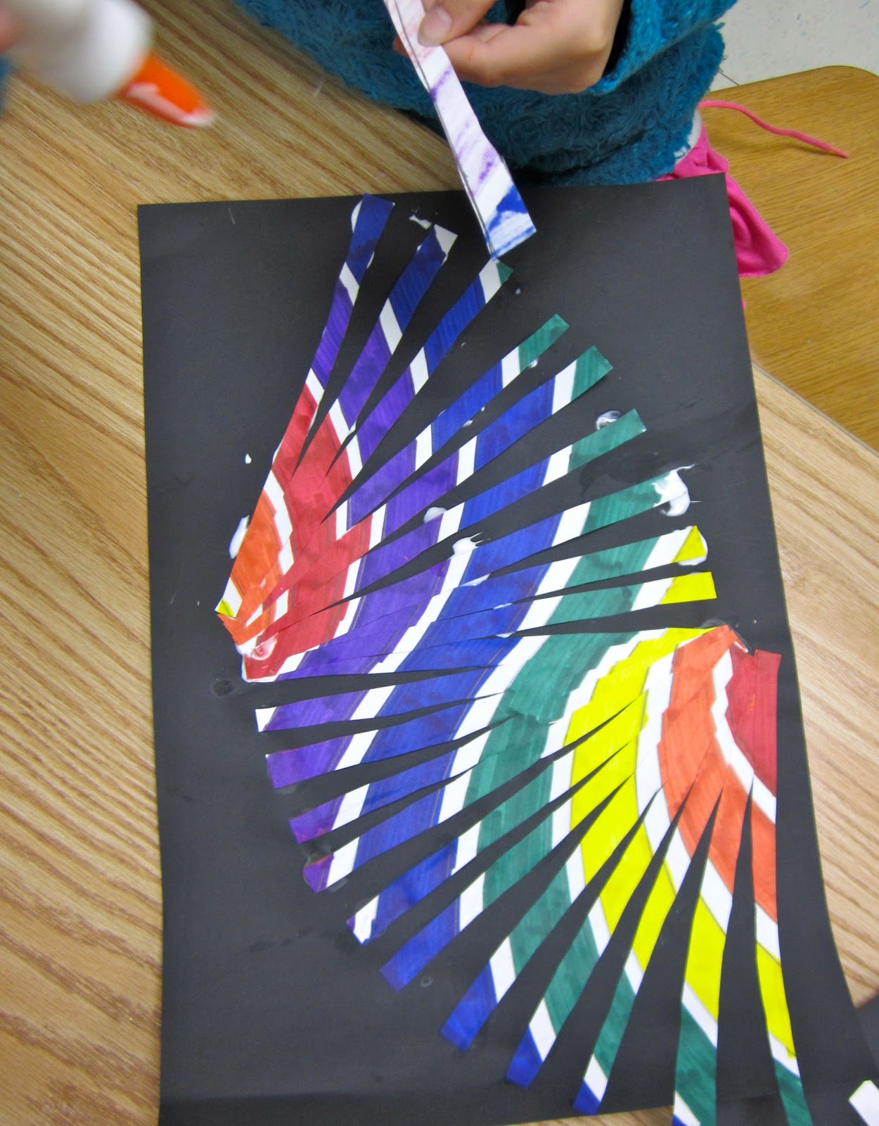 Amazing Art Adventures : Moving Lines (3rd grade)