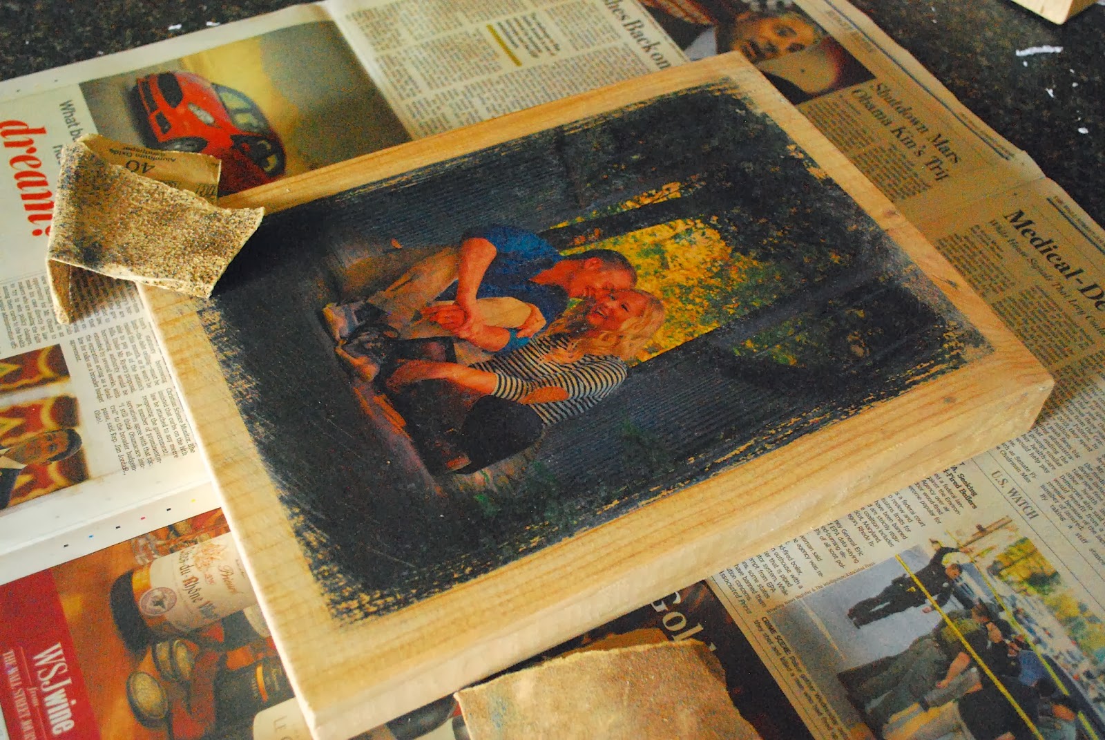 DIY Photo Transfer to Wood (StepbyStep Tutorial)