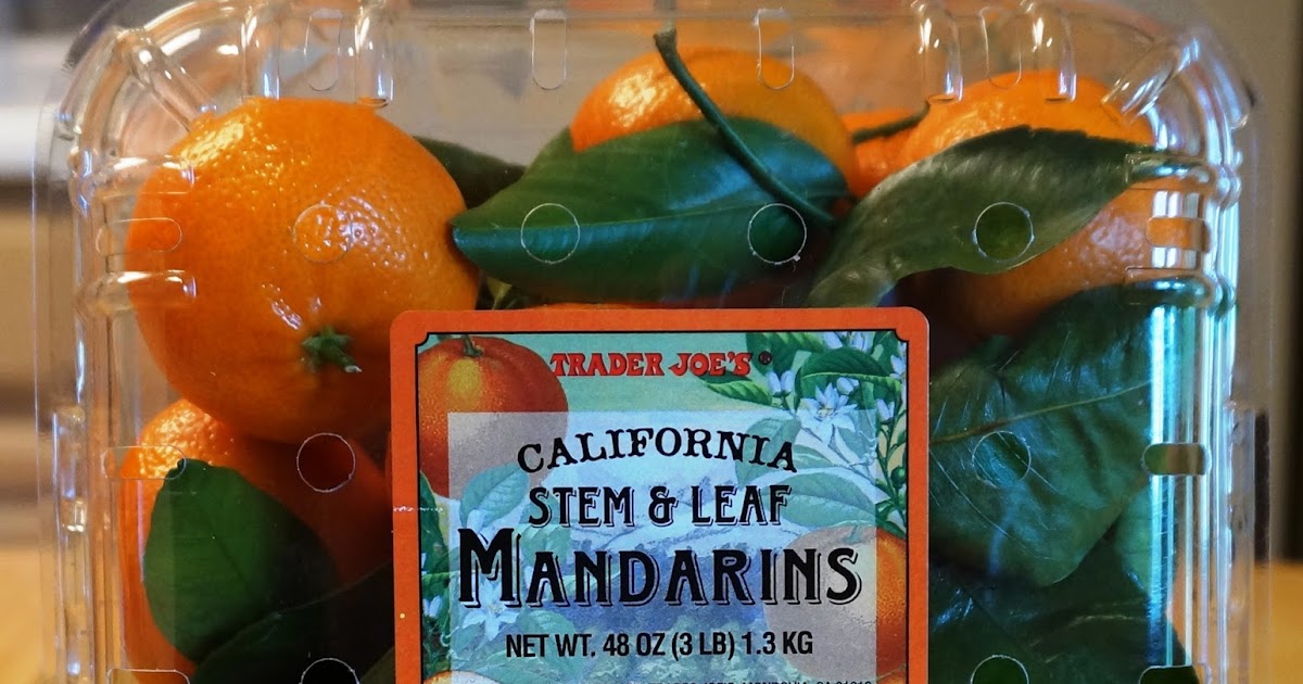 Exploring Trader Joe's Trader Joe's California Stem & Leaf Mandarins