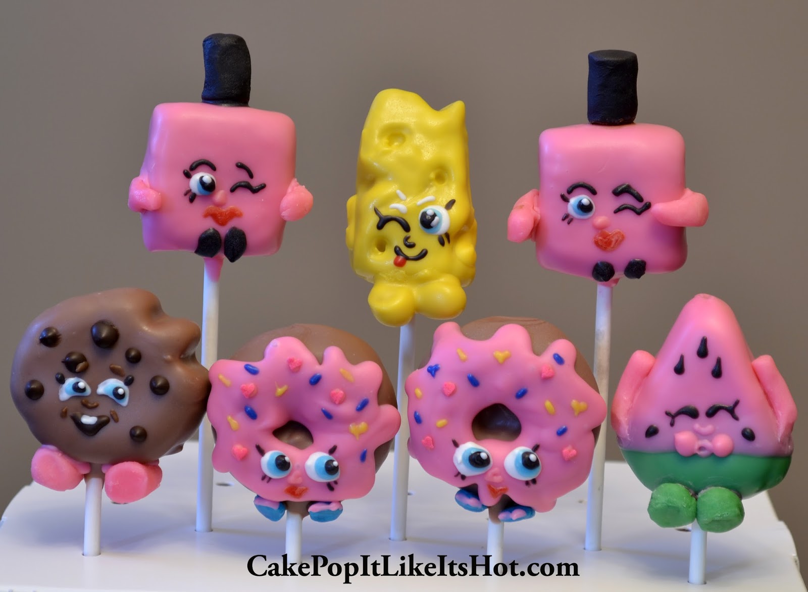 Shopkins Cake Pops Shopkins Cake Pops