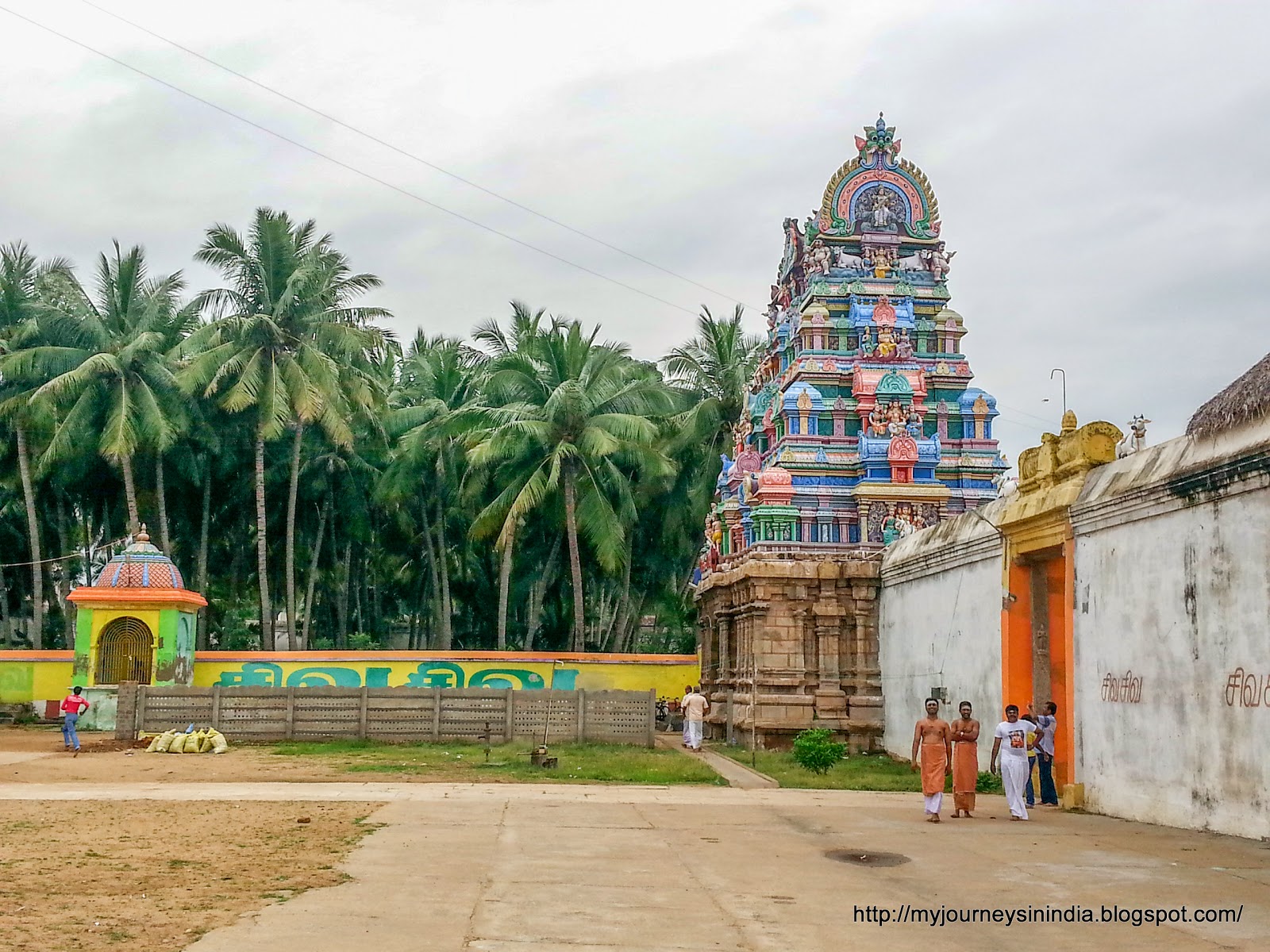 Tiruvaiyaru Aiyarappar Temple Inner Tower
