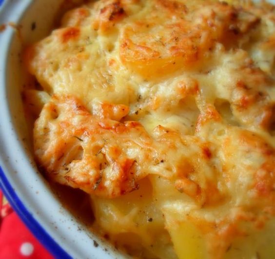 The English Kitchen Potato, Cauliflower and Cheddar Bake