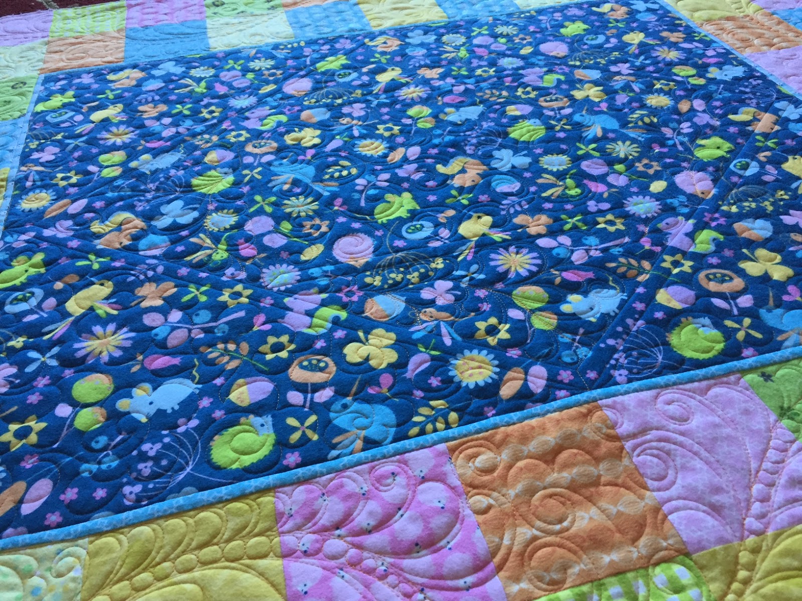 Carrie On The Prairie Peggy's Soft Baby Quilt