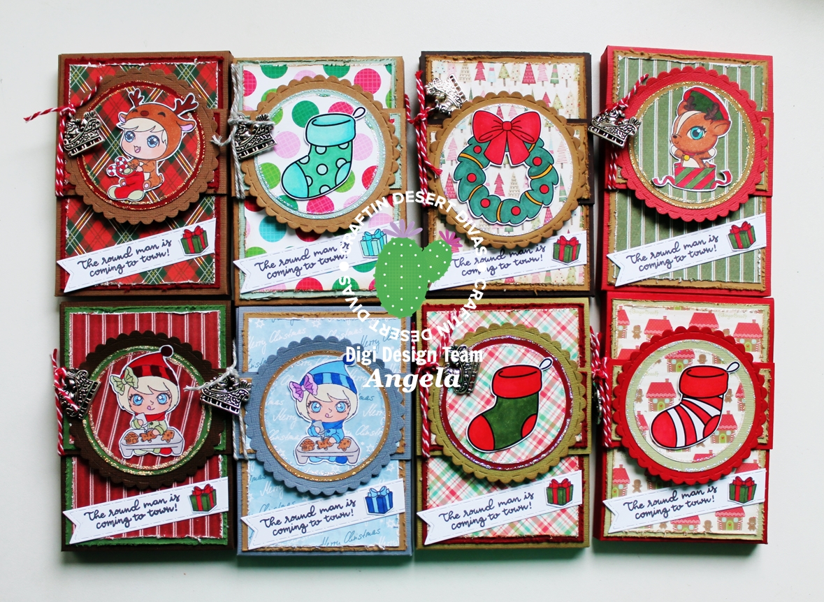 Angelas Bastelwelt ♥ Craftin Desert Divas Some more little Advent