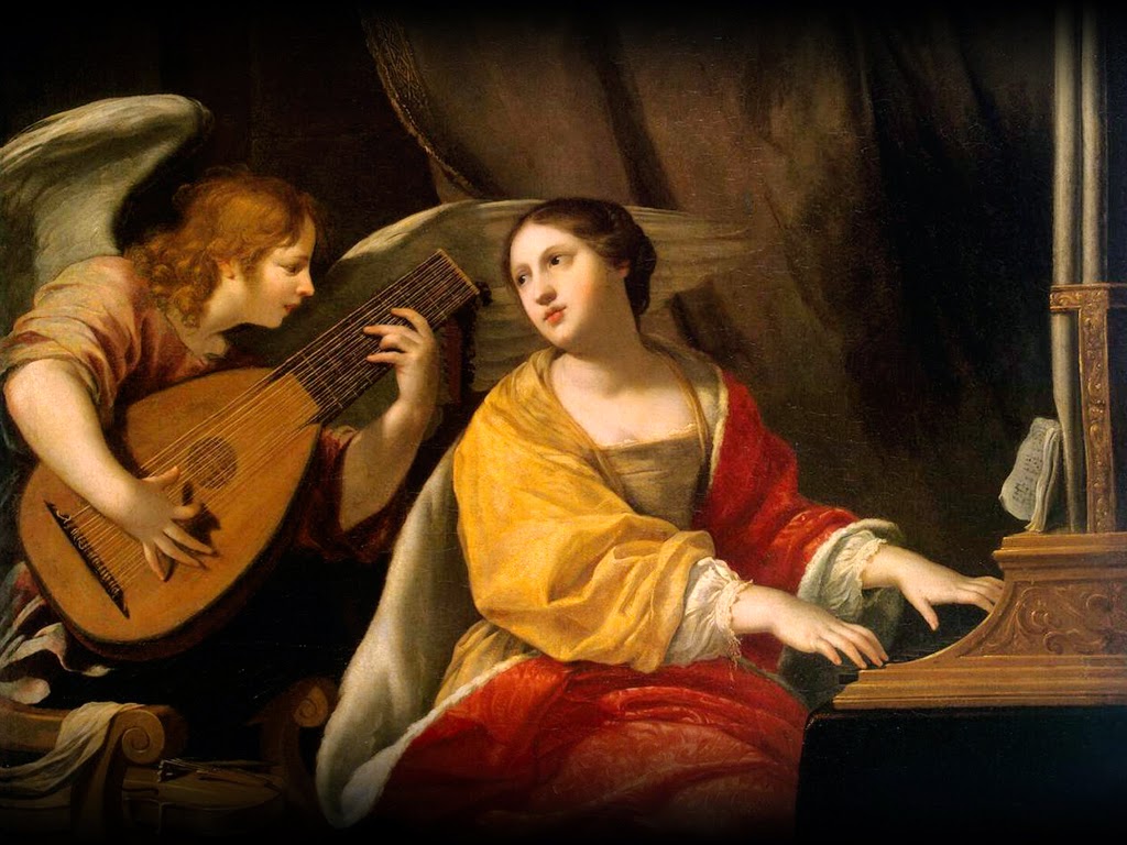 Holy Mass images... Saint Cecilia