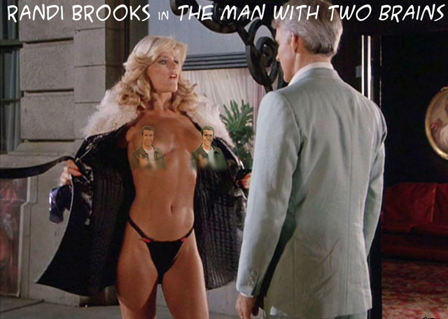 Randi gave Steve Martin a nice look at her assets in The Man With Two Brain...