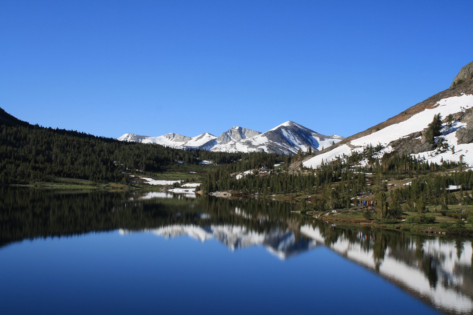 Living and Dyeing Under the Big Sky Tioga Lake in Yosemite National Park