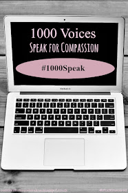 1000 Voices Speak for Compassion. #1000speak 