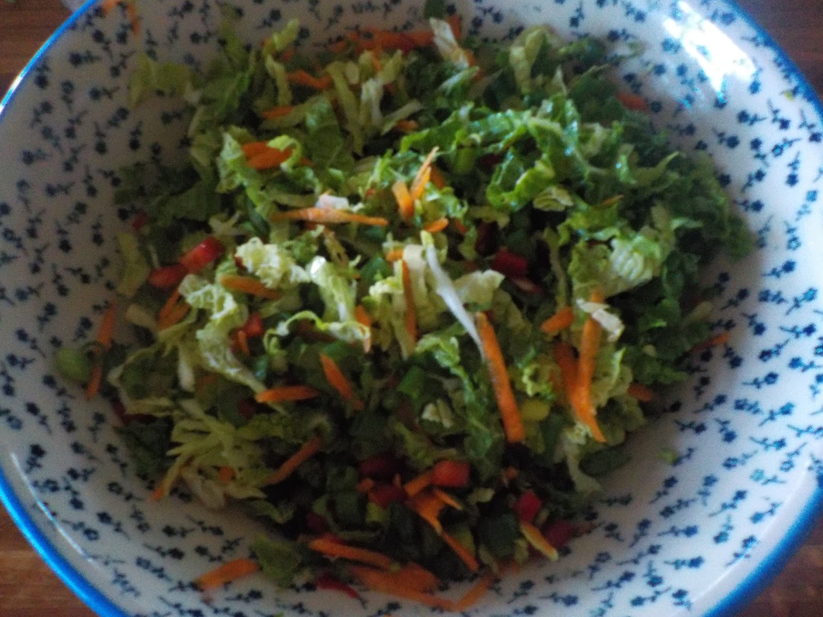 a hopeful nature Wonderful Wombok Salad