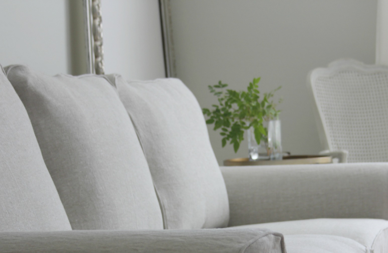 My Ektorp Sofas Get a Luxurious Ikea Hack from BEMZ Hello Lovely