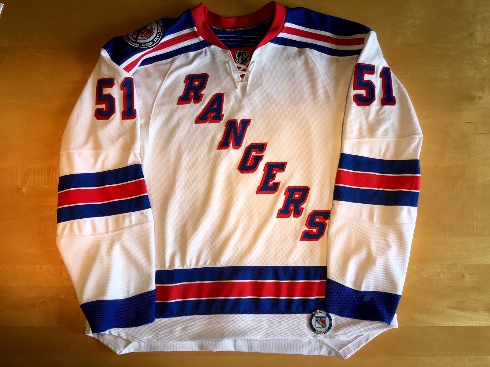 ny rangers authentic jersey