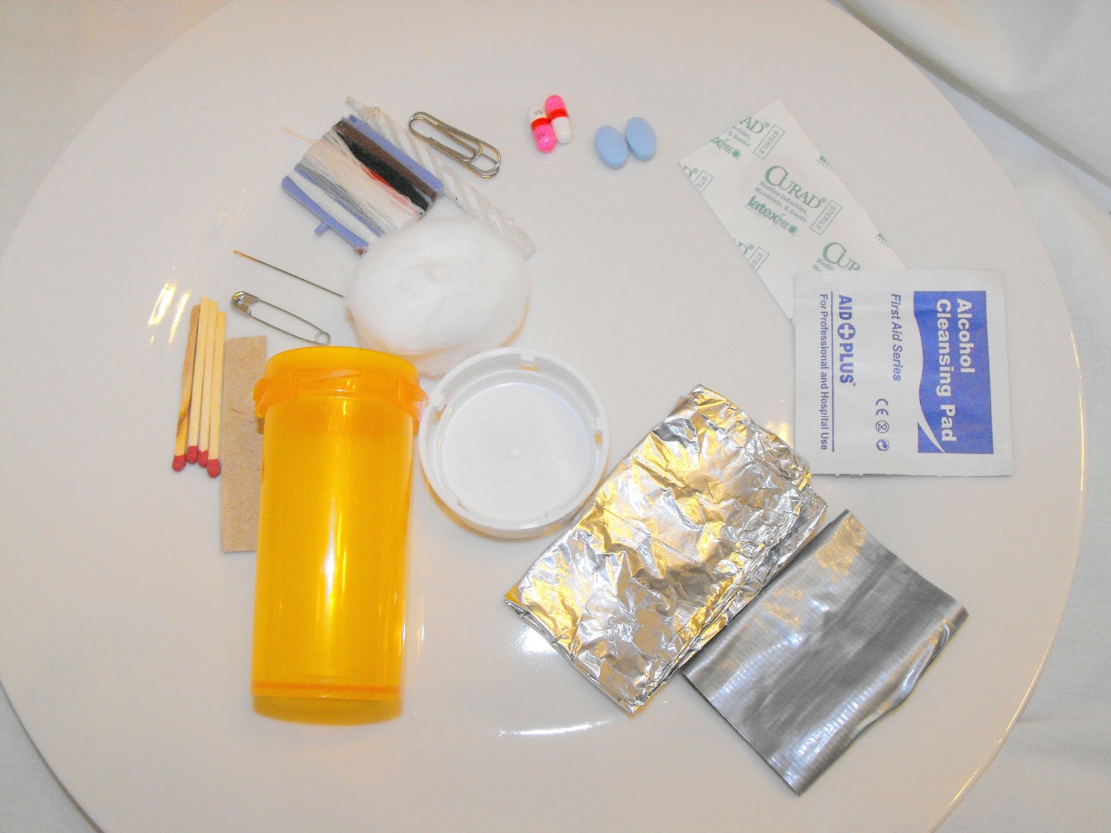 A View at FiveTwo Survival Kit in a Pill Bottle