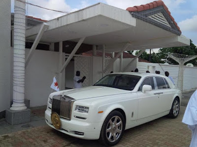 Photos: Oba of Benin, Oba Ewuare II acquires the 2016  Rolls Royce Phanton