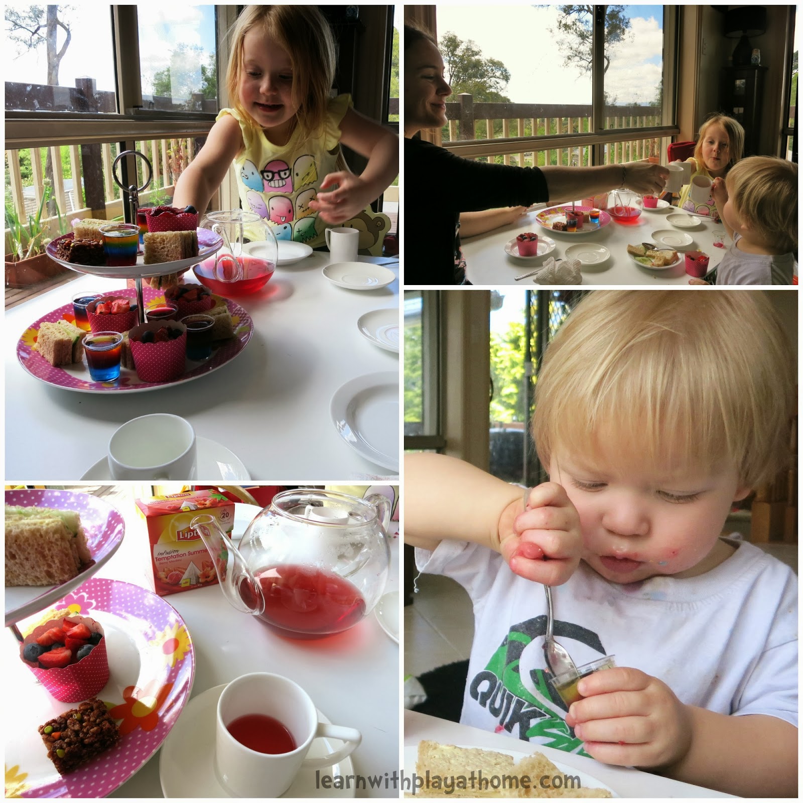 Learn with Play at Home How to make a High Tea for Kids
