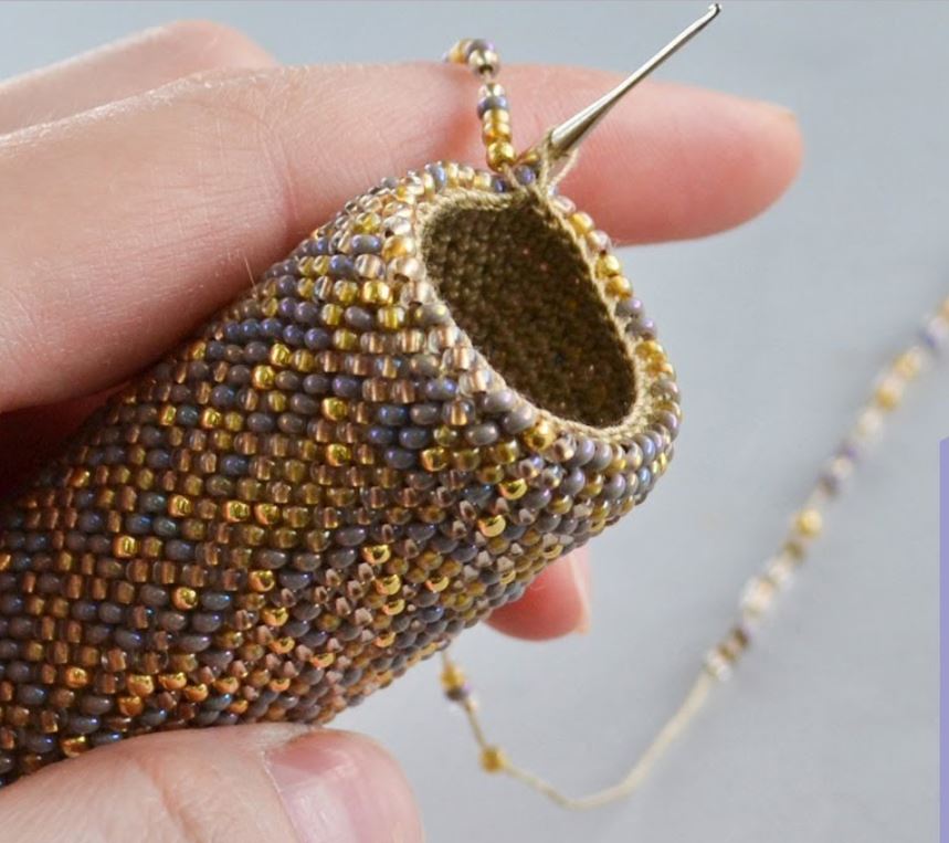 How to Make Beaded Crochet Rope