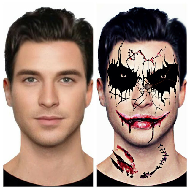 Cara Edit Foto Merubah Wajah Seperti Zombie di Picsart