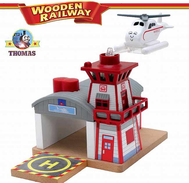 thomas wooden train station