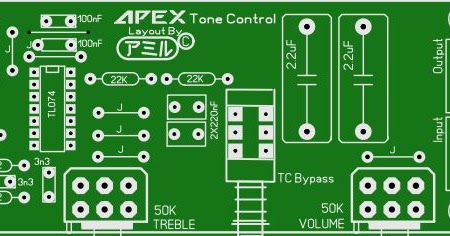 Apex Ml3 Tone Control Circuit Diagram : PCB Apex AX14 | Amplificador de