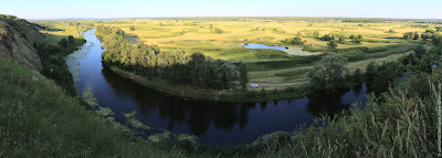 Северский Донец. Панорама.