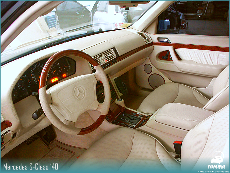 mercedes benz w140 салон