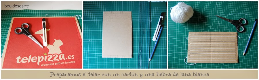 fabricar un telar casero