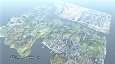 gta sa san andreas mod full map ver mapa completo project2dfx