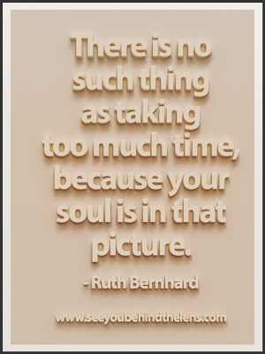 Ruth Bernhard Quote: Soul is in that picture... Via www.seeyoubehindthelens.com