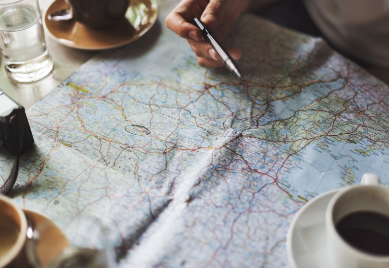 Interaktywna mapa atrakcji Alzacji Pierwsza w Polsce mapa najciekawszych miejsc w Alzacji