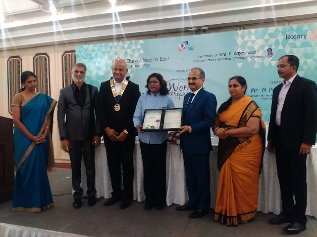 Women Entrepreneur Award to Hemalatha Annamalai, CEO, Ampere Vehicles Women Entrepreneur Award to Hemalatha Annamalai, CEO, Ampere Vehicles