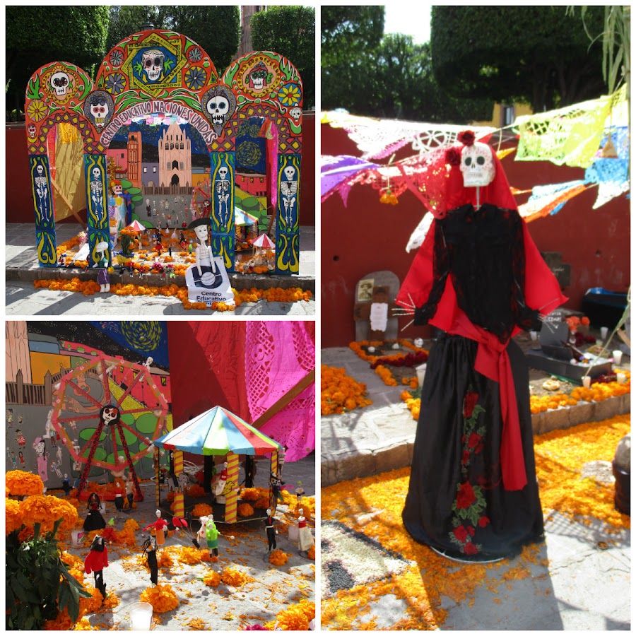 Ofrendas de día de muertos