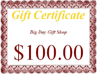 100 Gift Certificate Printable