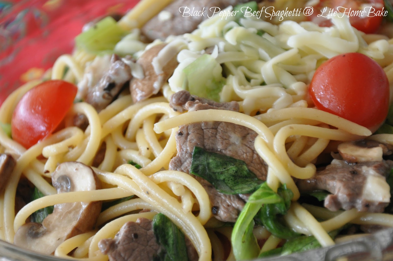 And we know where the beef is... Lite Home Bake