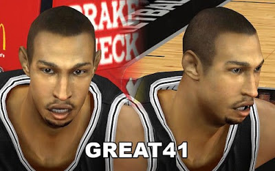 NBA 2K13 Boris Diaw Cyberface Patch