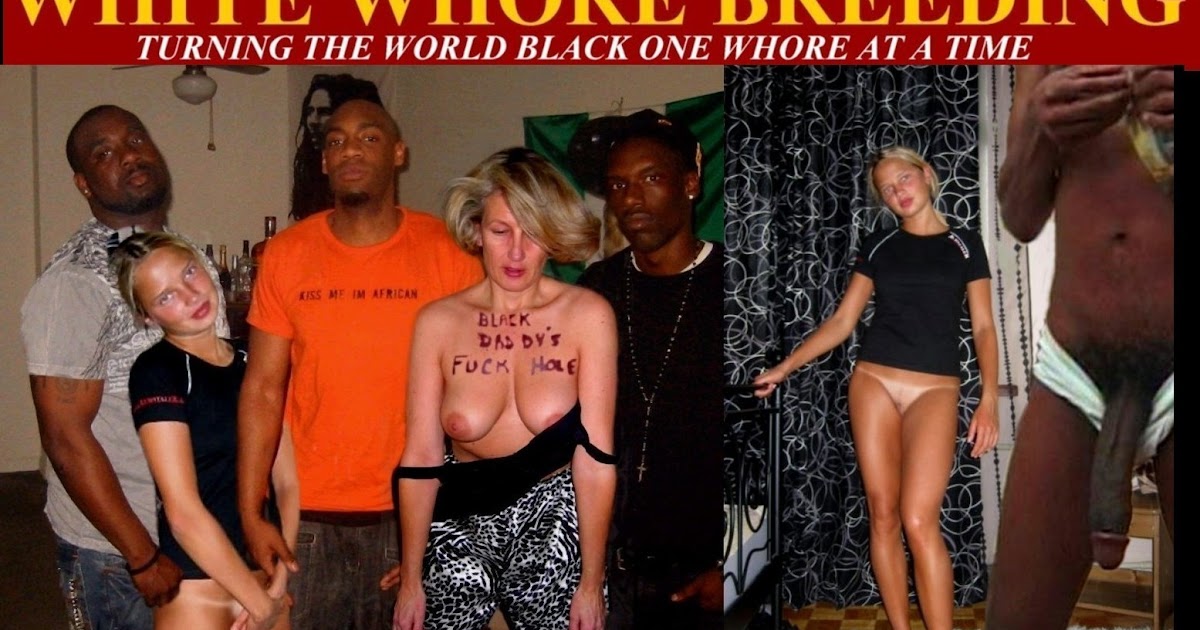 Black Pimp And Whore - NIGGAS RULE: White Whore Breeding