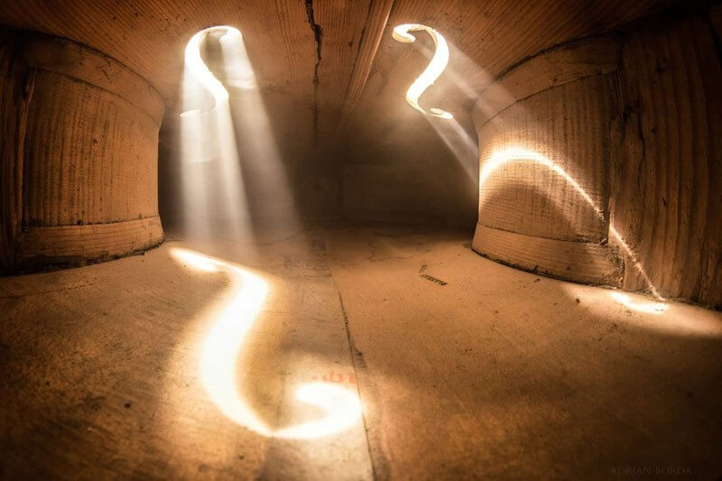 Artist Captures Stunning Pictures From The Inside Of A Cello