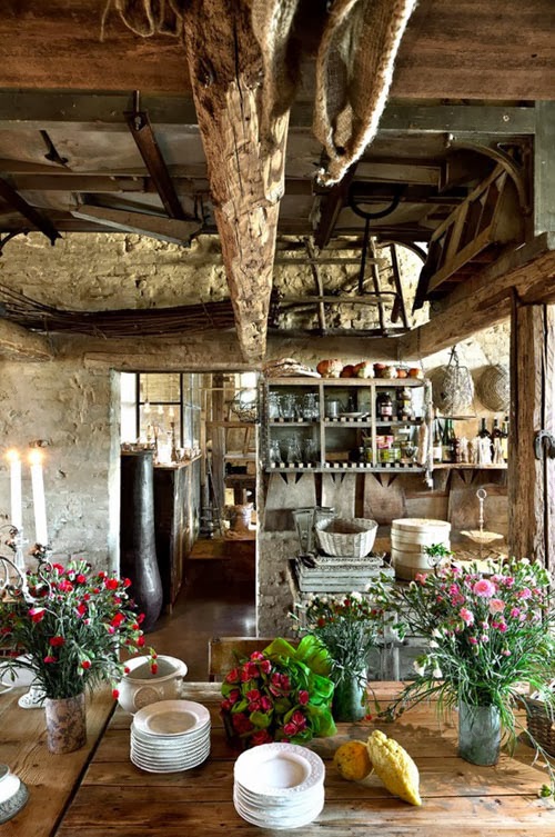 [Places] Molino restaurado en rústico 'chic' y decadencia vintage ...